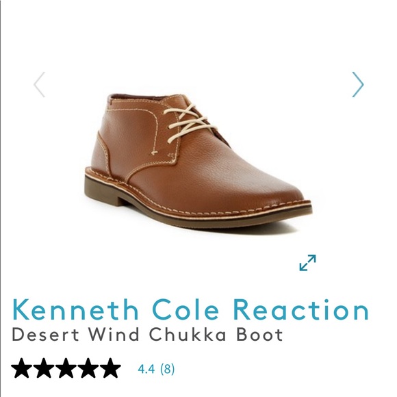 kenneth cole mens chukka boots
